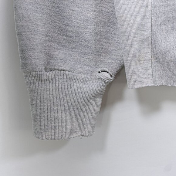 Princeton University Weave Sweatshirt VTG Large Chopped Cropped - Picture 7 of 15